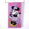 Toalla de Playa Infantil Disney Plants Minnie 70 x 140 cm