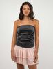 Polera Strapless Mujer Icono