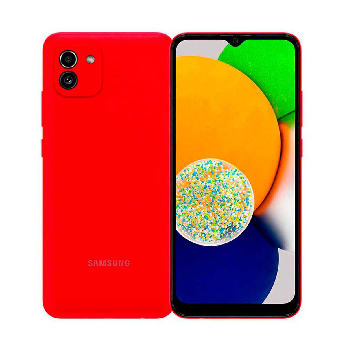 Celular Samsung Galaxy A03 128GB 6,5" Rojo Liberado