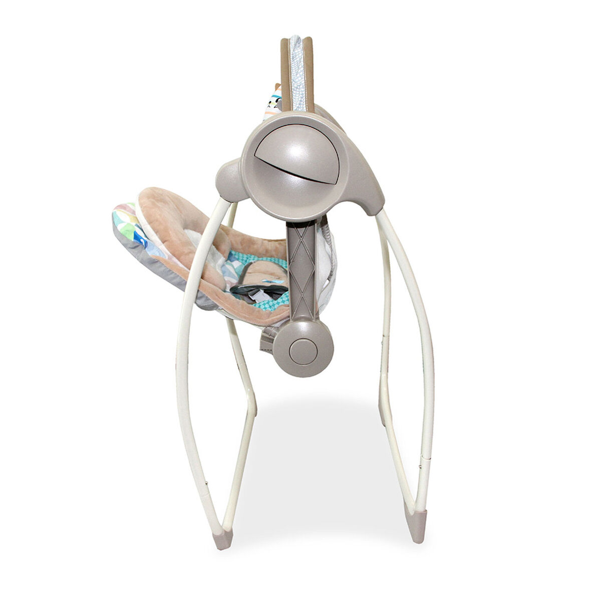 Silla Nido Mecedora Musical Gris