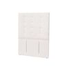 Respaldo Latam Home 1,5 Plazas Napoles Blanco