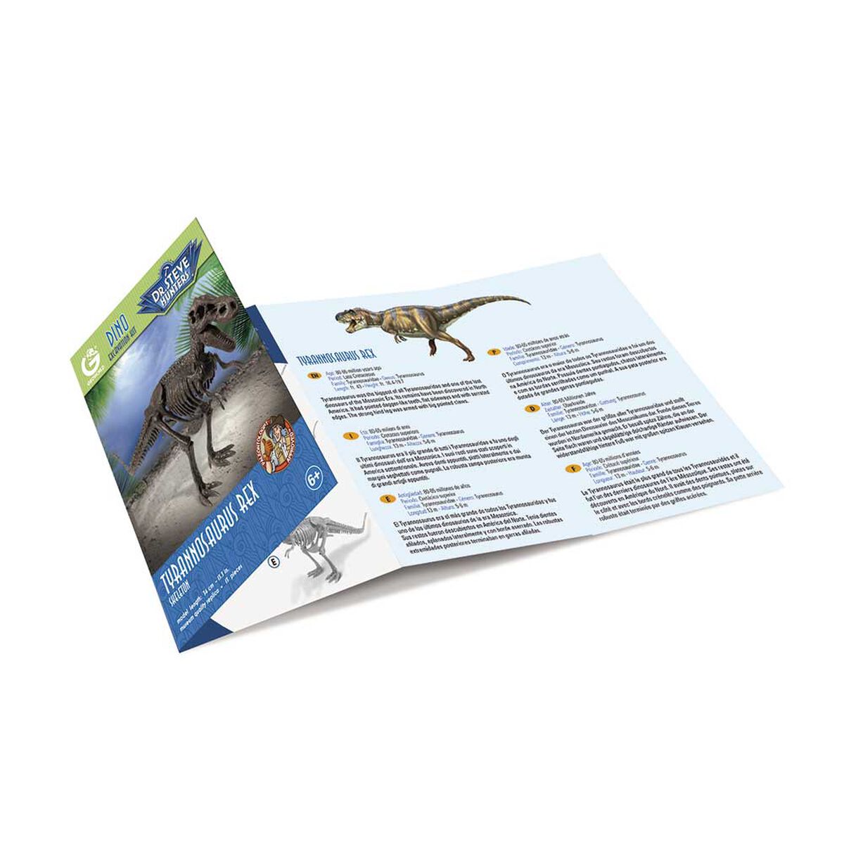 Kit Dino Excavación Tyrannosaurus Rex  Dr. Steve Hunters