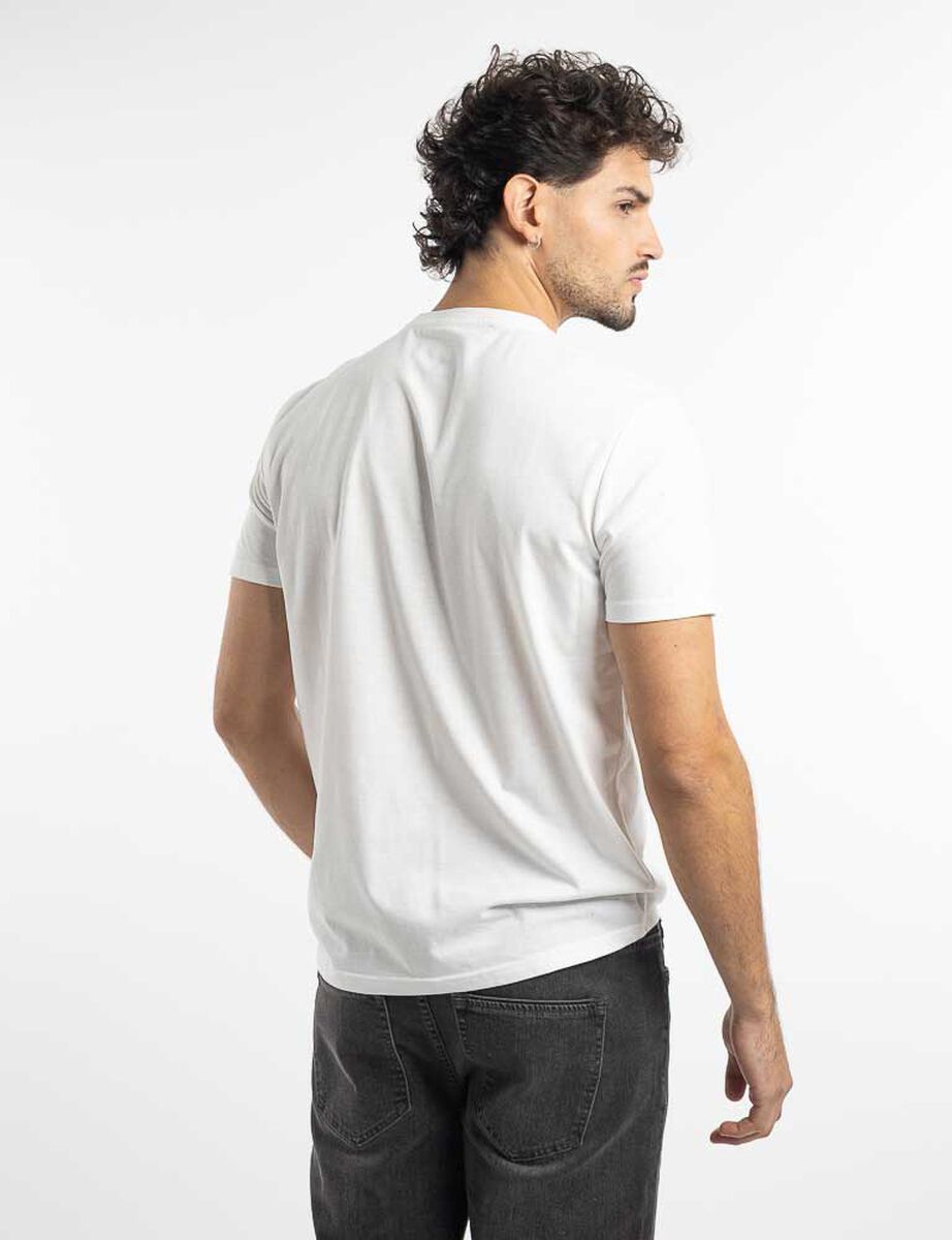 Polera Lisa Manga Corta Hombre Zibel