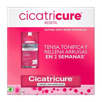 Pack Cicatricure Serum Antiarrugas 30Ml + Antiedad Crema 30G