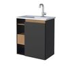 Vanitorio Vekkahome Lotus 60 Negro