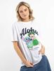 Polera Oversize Manga Corta Mujer Licencias