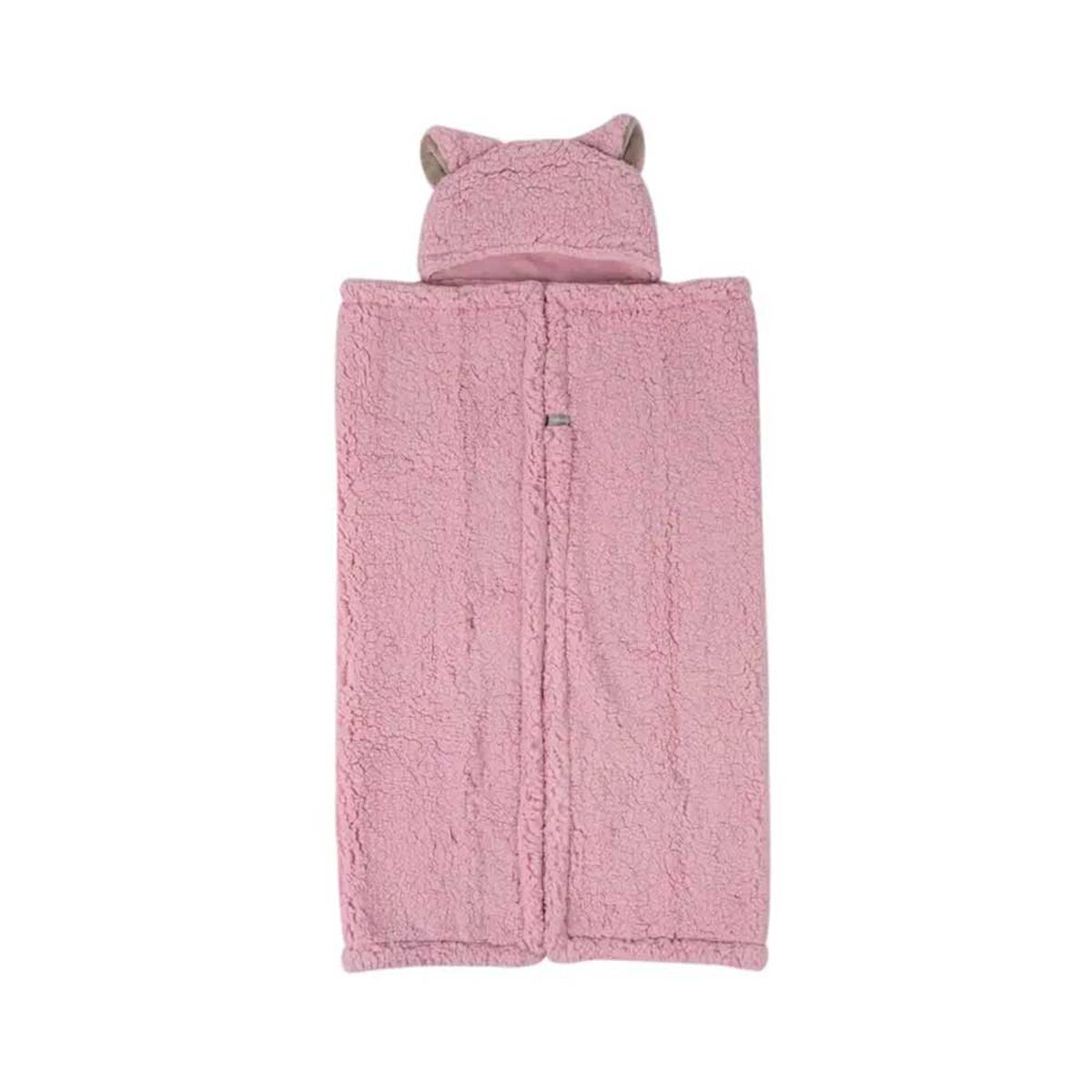 Set de Cuna Frazada Poncho Sherpa Niña Infanti