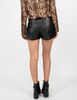 Falda Short Corto Ecocuero Mujer Fiorucci
