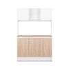 Mueble de Cocina CIC Capri 1 Cajón 3 Puertas Blanco Alpino