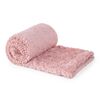 Manta Plush Dreams Liso Rosa