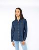 Blusa Denim Manga Larga Mujer Zibel