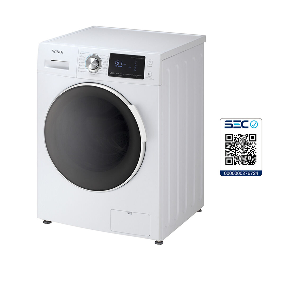 Lavadora Secadora Winia DWC-K9630W 9/6 kg.
