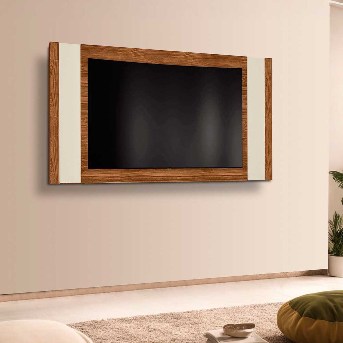 Panel TV Exit Real Hasta 65" Blanco