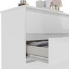 C&oacute;moda Vekkahome Coimbra 5 Cajones Blanco