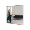 Espejo de Vidrio TuHome Sibari 94 x 94 cm