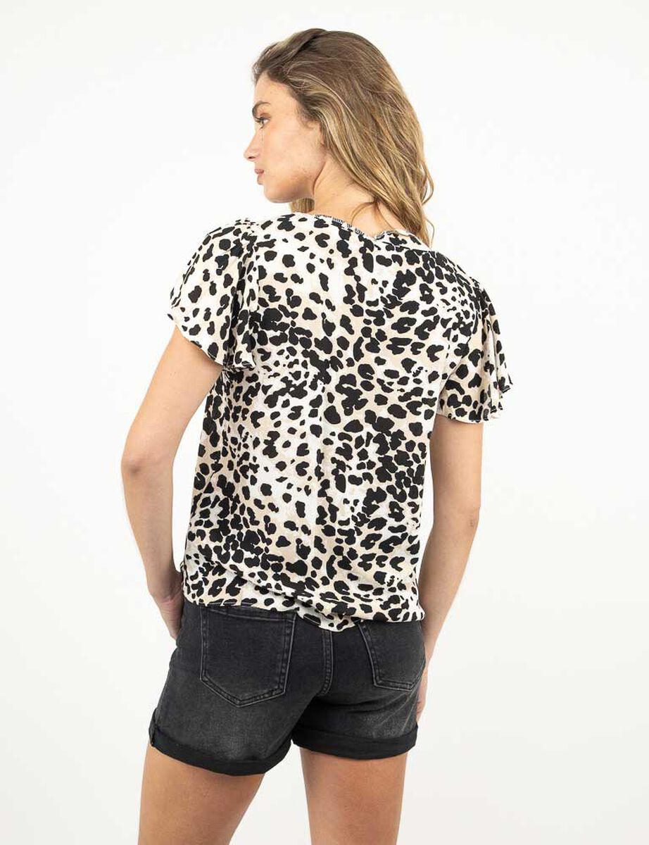 Blusa Manga Corta Mujer Zibel