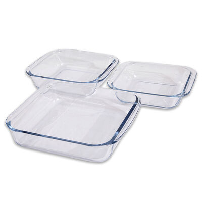 Imagen 1 del producto Set 3 Fuentes Vidrio Doral Sevilla