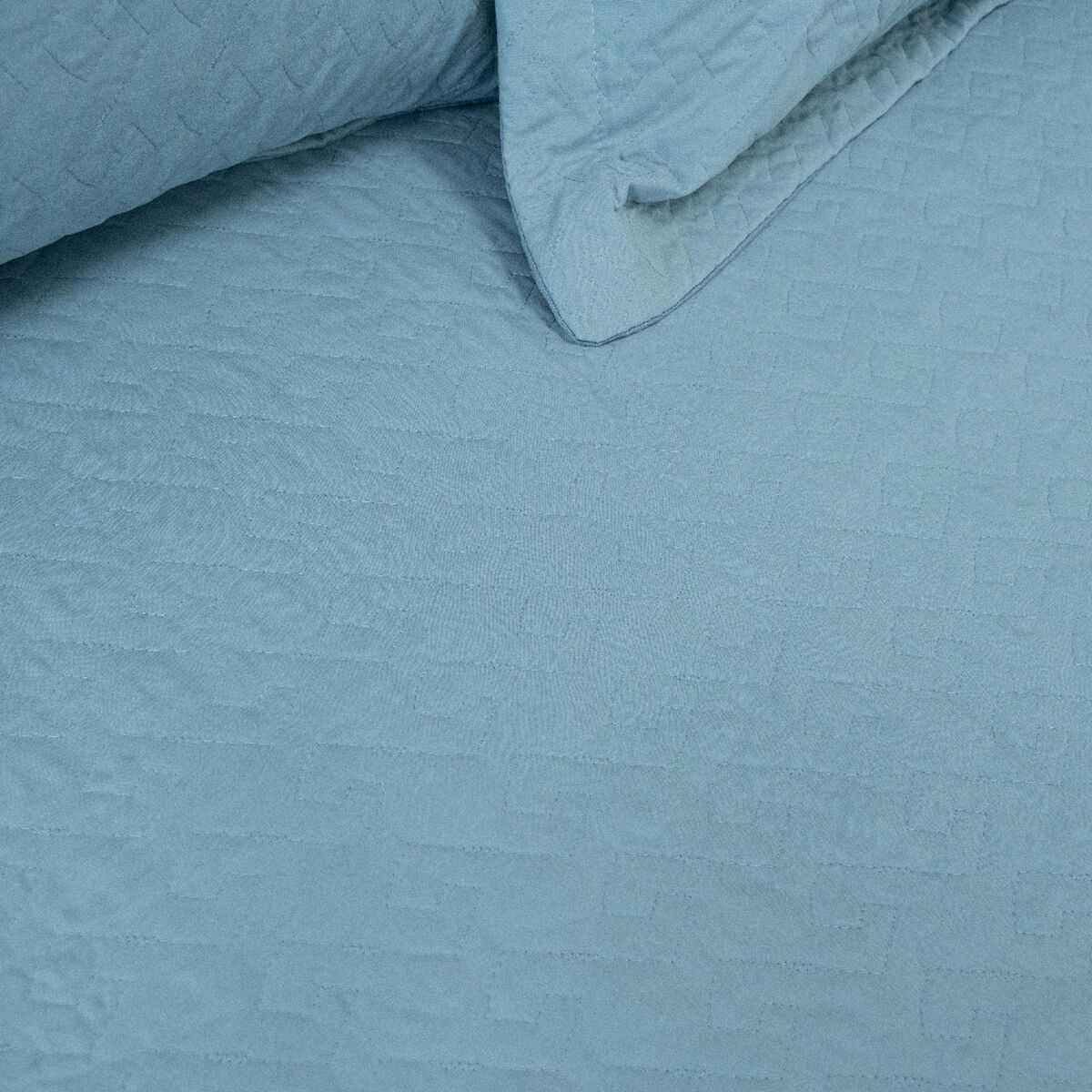 Quilt Doral 2,5 Plazas Lumi Velvety Azul