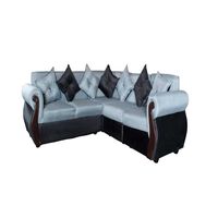 Modular Diseño A&M Home Madison Derecho 5 Cuerpos Negro Gris