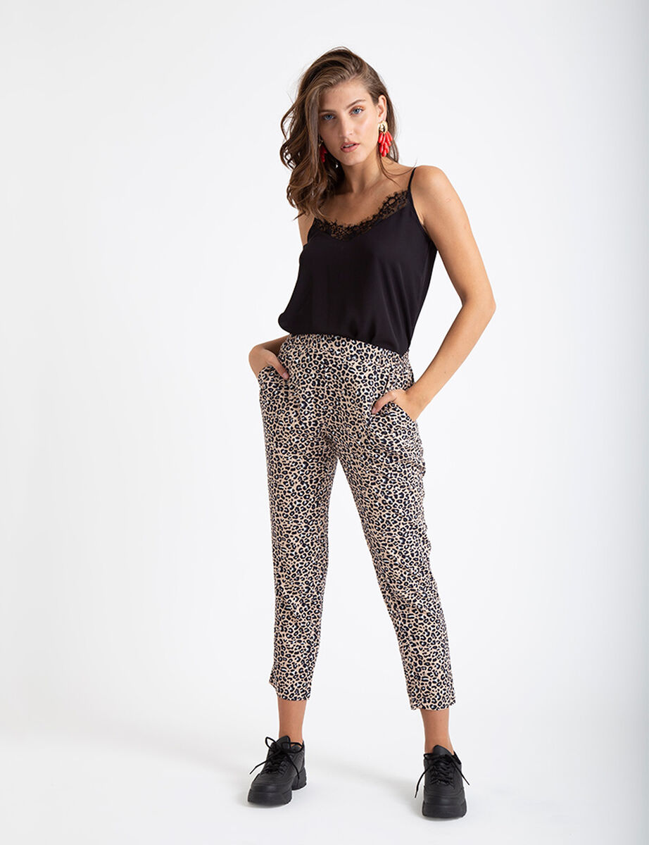 Pantalón Icono Animal Print