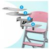 Silla de Comer Livy Rosa Kinderkraft