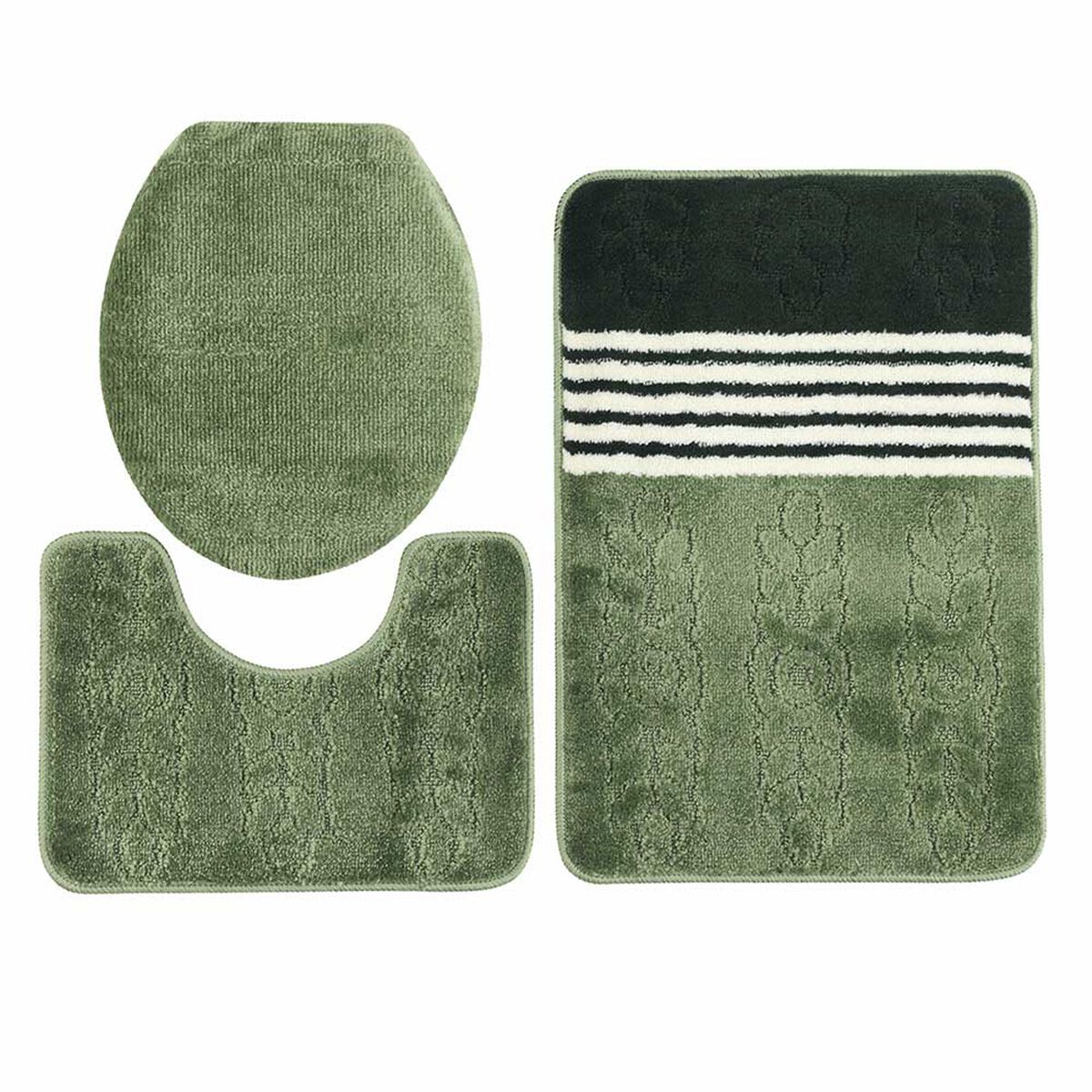 Set 3 Accesorios de Baño Modalfo Bañomi Verde