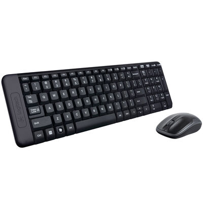Imagen 1 del producto Kit Inálambrico Teclado + Mouse Logitech MK220