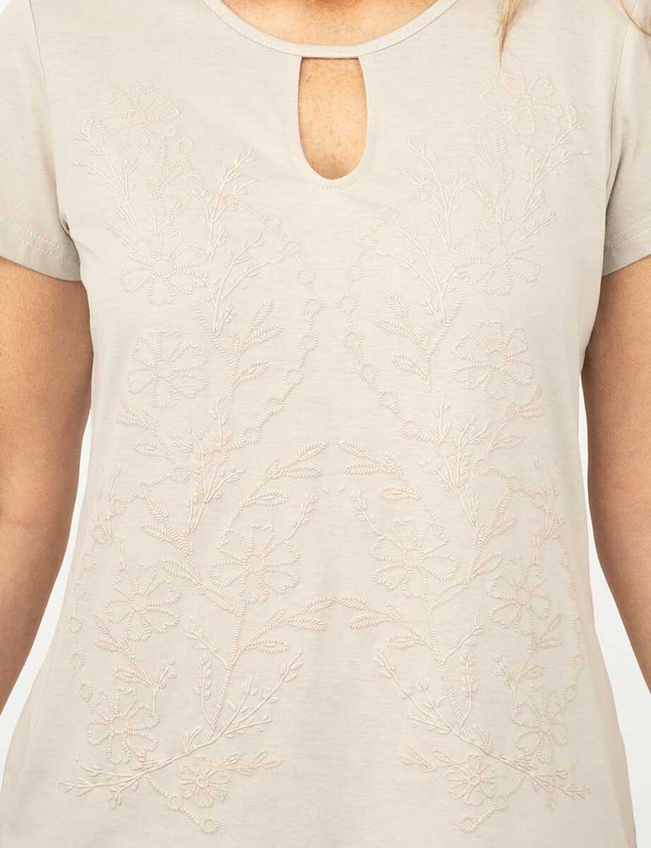 Polera Manga Corta Mujer Portman Club