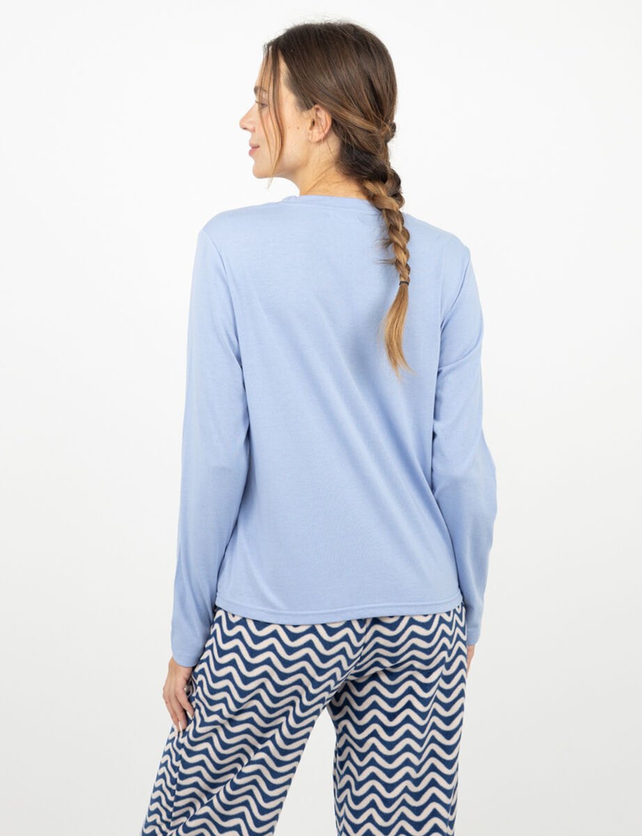 Polera de Pijama Mujer Portman Club