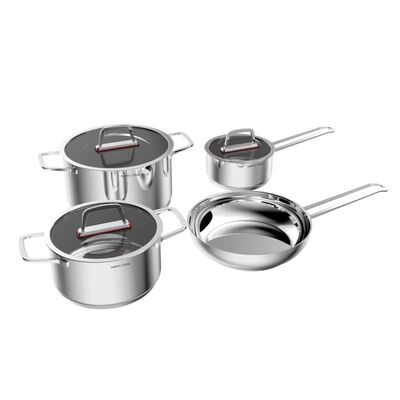 Bater&iacute;a de Cocina Simple Cook Burdeos 7 Piezas