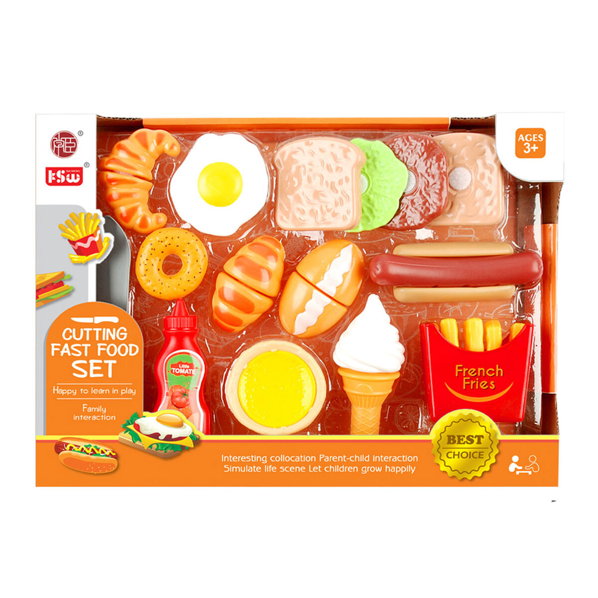 Set de Comida Rápida 20Pcs Orilat