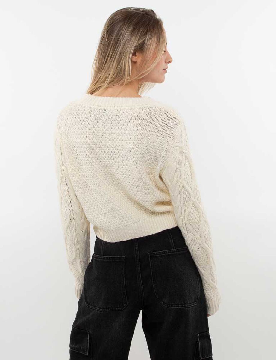 Sweater Crop Mujer Icono