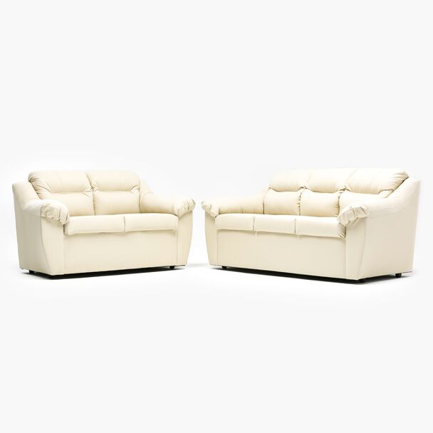 Juego de Living Cabsur Asturias 5 Cuerpos Beige