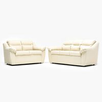 Juego de Living Cabsur Asturias 5 Cuerpos Beige