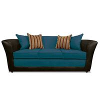 Sofá Elegant Detail Minesota 3 Cuerpos Azul