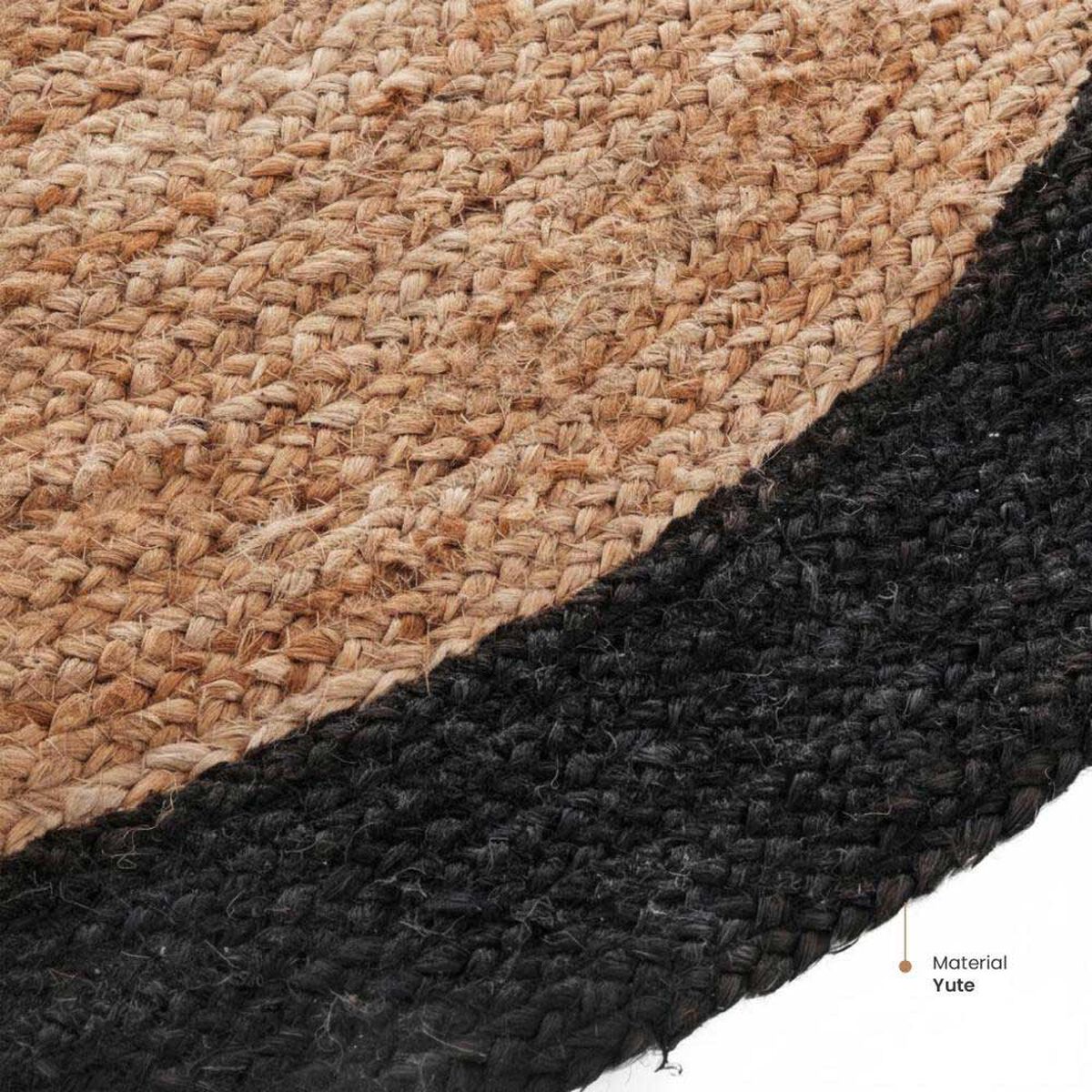Alfombra Atmosphera Yute Redonda 120cm