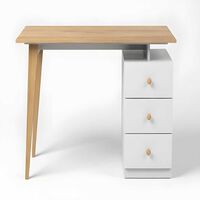 Escritorio Home Mobili Hamar 3 Cajones