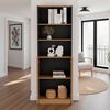 Estante TuHome Home E4 2 Puertas Wengue Fresno Europeo