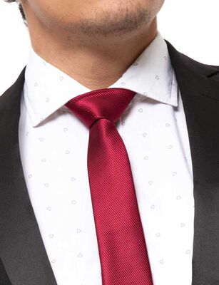 Imagen 1 del producto Corbata Slim Hombre Zibel Burdeo