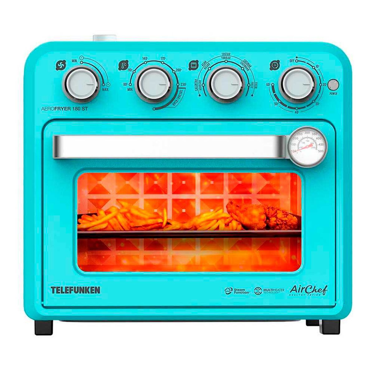 Horno Freidora Telefunken Aerofryer 180 ST 18 lts.