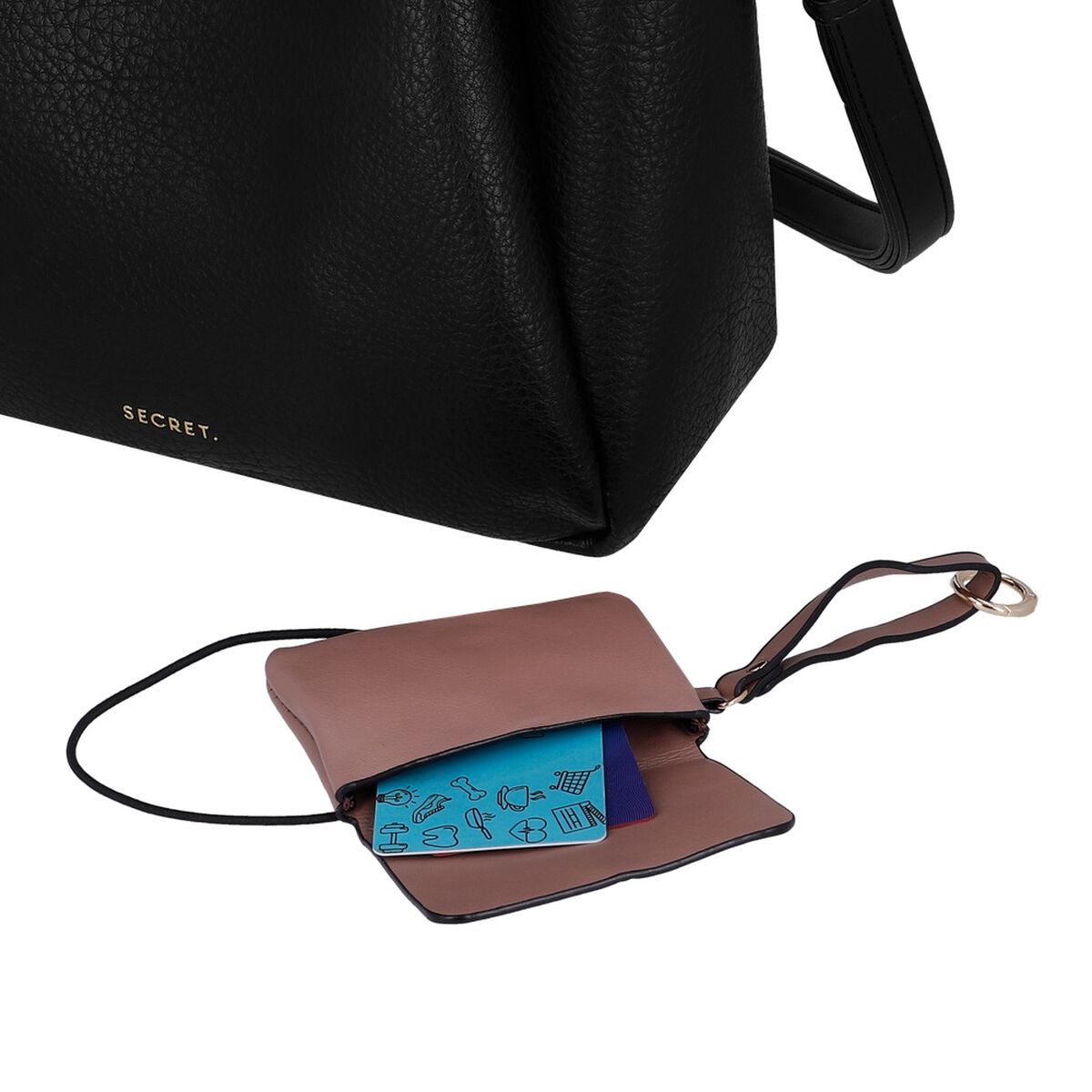 Bandolera Secret Zamora ST6 S Negro