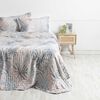 Set Quilt + Juego de Sábanas Estamapado Mashini King Assa