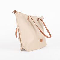 Bolso Tote Beige Zibel