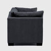 Sof&aacute; Muebles MPR Edimburgo 2 Cuerpos Negro