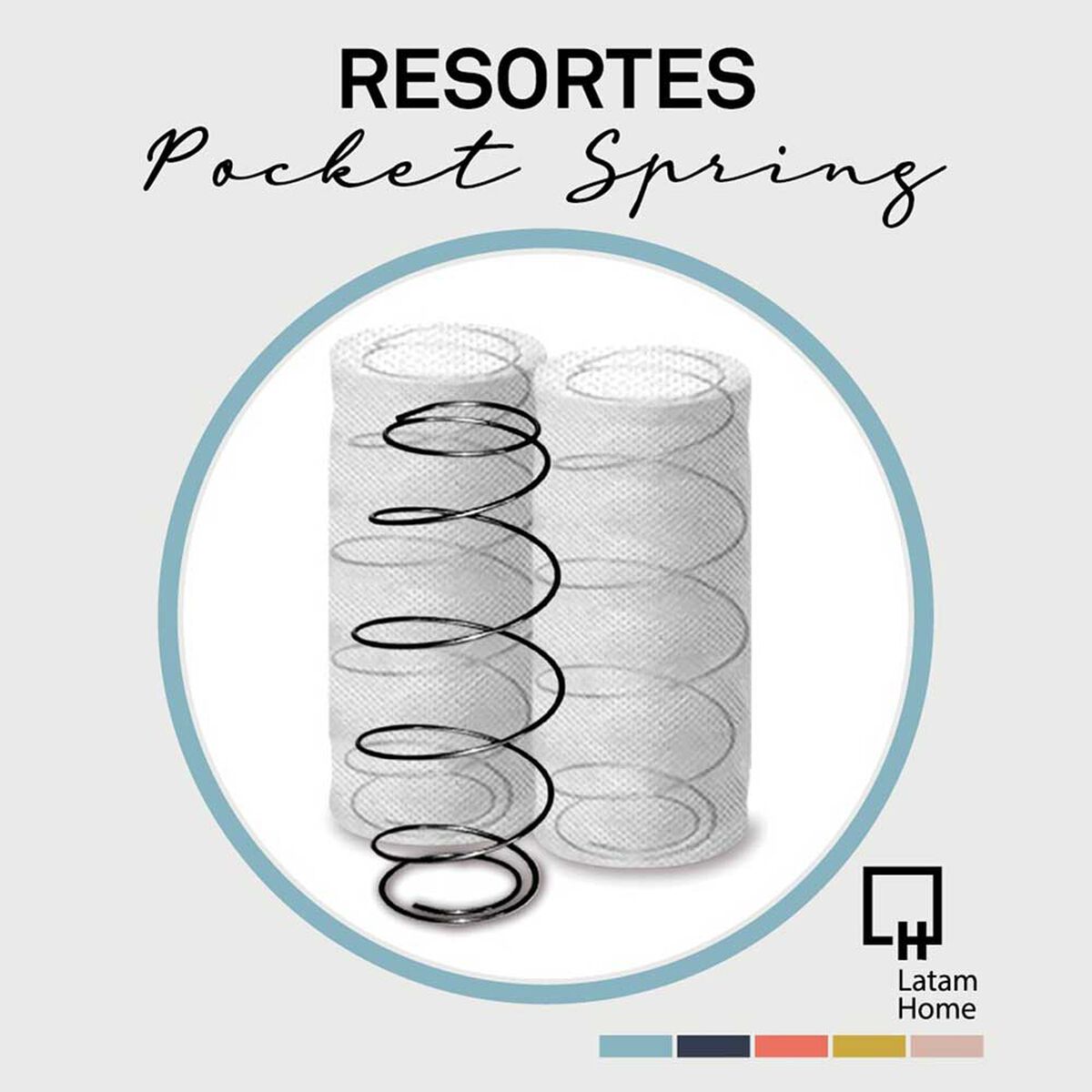 Sofá Seccional Derecho Latam Home Livorno 3 Cuerpos Beige