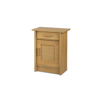 Imagen 2 del producto Velador Izquierdo CIC Milan 1 Cajón 1 Puerta Mostaza