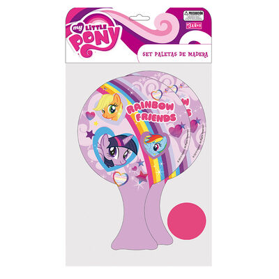 Set De Paletas De Madera My Little Pony Hasbro