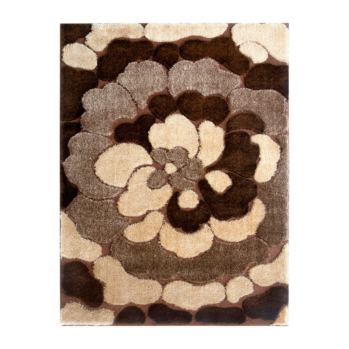 Alfombra Modalfo Exclusive Floreado Café 150x200 cm