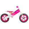 Bicicleta de Madera Balance Fuscia Bebeglo