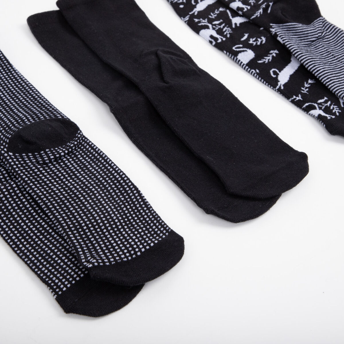 Pack 3 Calcetines Largo Mujer Icono